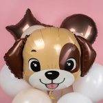 Шар (29''/74 см) Фигура, Милый щенок, 1 шт., 901894