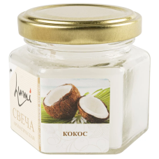 Свеча ароматическая, в банке, Кокос, 5*6 см, 1 шт., 5080206