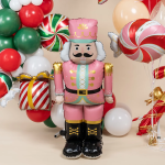 Шар (48''/122 см) Фигура 3D, Щелкунчик, Розовый, 1 шт. в уп., 27143