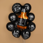 Шар (29''/74 см) Фигура, Бутылка Виски, 1 шт., 15268