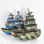 Шар (31''/79 см) Фигура 3D, Лайнер, 1 шт. в уп., 19961