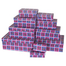 Набор коробок Зубастики, 30*20*13 см, 10 шт. в упак. , АТБ129