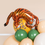 Шар (14''/36 см) Мини-фигура, Дикий тигр, 1 шт., 902855