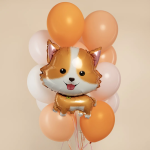 Шар (26''/66 см) Фигура, Щенок Корги, 1 шт., 21725