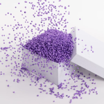 Шарики пенопласт, Фиолетовый, 2-4 мм, 10 гр., 521343