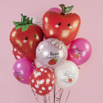 Шар (28''/71 см) Фигура, Клубника, 1 шт., 15480