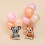 Шар 3D (23''/58 см) Фигура на подставке, Коала, 1 шт., 26298