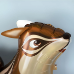 Шар 3D (29''/74 см) Ходячая Фигура, Бурундук, 1 шт., 23272