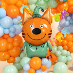 Шар (48''/122 см) Фигура, Три Кота, Компот, 1 шт. в уп., 401117