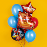 Шар (24''/61 см) Фигура, Гоночная машинка, 1 шт. в уп., 24425