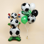 Шар 3D (62''/157 см) Фигура на подставке, Футбольные мячи, 1 шт., 27546