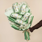 Шар с клапаном (15''/38 см) Мини-фигура, Деньги, 5 шт. в уп., 27344