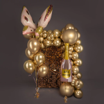 Шар 3D (45''/114 см) Фигура, Бабочка, Карнавальные крылья, Розовый, 1 шт. в уп., 23456P