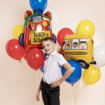 Шар (29''/74 см) Фигура, Школьный автобус, 1 шт., 25395