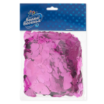 Конфетти фольга Сердце, Розовый, Металлик, 1,5 см, 50 г., 6015224