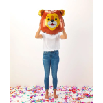 Шар (29''/74 см) Фигура, Голова, Лев, 1 шт., G72010