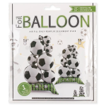 Шар 3D (59''/150 см) Фигура на подставке, Футбольные мячи, 1 шт. в уп., 27292