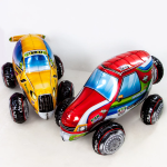 Шар (41''/104 см) Фигура 3D, Джип Ралли-рейд, Оранжевый, 1 шт. в уп., 20724