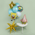 Шар (25''/64 см) Фигура, Веселый Патрик (надув воздухом), 1 шт. в уп., 24441