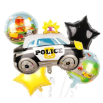 Шар (29''/74 см) Фигура, Полицейская машина, 1 шт., 15446