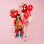 Шар (22''/56 см) Фигура, Капибара с яблочком, 1 шт., 26275