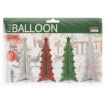 Шар (72''/183 см) Фигура 3D, Новогодняя елка, Зеленый, Голография, 1 шт. в уп., 25048