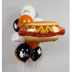 Шар (32''/81 см) Фигура, Хот Дог, 1 шт. в уп., 35723WE-P