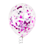 Конфетти фольга Круг, Розовый микс, Металлик, 2 см, 50 г., 6015440