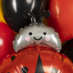 Шар (24''/61 см) Фигура, Божья коровка, Красный, 1 шт., 25390