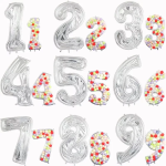 Шар (65''/165 см) Цифра, 9 Каркасная, 1 шт. в уп., 131379