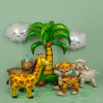 Шар (24''/61 см) Фигура 3D, Леопард, 1 шт. в уп., 24898