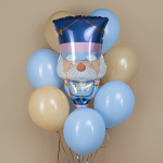 Шар (34''/86 см) Фигура, Щелкунчик, 1 шт., 901899