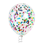 Конфетти фольга Звезда, Ассорти, Металлик, 1,5 см, 50 г., 6015251