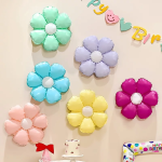 Шар (20''/51 см) Цветок, Ромашка (надув воздухом), Фуше, 1 шт., 23871