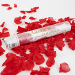 Пневмохлопушка (12/30 см), Лепестки роз, Красный, 1 шт., 923002