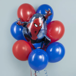 Шар (31''/79 см) Фигура, Человек Паук в полете, 1 шт. в уп., 24507