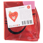 Шар (25''/64 см) Сердце, Влюбленные глазки, 1 шт. в уп. (цв.этик.), 27396S