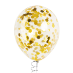 Конфетти фольга Круг, Золото, Металлик, 2 см, 50 г., 6014718