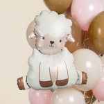 Шар (30''/76 см) Фигура, Милая овечка, Сатин, 1 шт., 26796