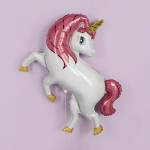 Шар (42''/107 см) Фигура, Волшебный единорог, 1 шт., 901779