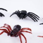 Декоративное украшение, Микс Летучие мыши, 4-9,5 см, Черный/Коричневый, 12 шт., 6232034