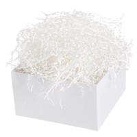 Наполнитель для коробок, бумага, Белое облако, 50 г., H012