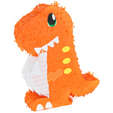 Пиньята Динозавр, Оранжевый, 43*35*10 см, 1 шт. в упак. , 6012348-BX