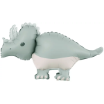 Шар (40''/102 см) Фигура 3D, Динозавр Трицератопс, Сатин, 1 шт., 27011