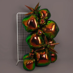 Шар 3D (32''/81 см) Сфера, Фантом, Хамелеон, 1 шт. в уп., 24930