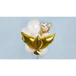 Шар с клапаном (17''/43 см) Мини-фигура, Кольцо с бриллиантом, Золото, 1 шт., 170762