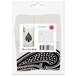 Шар (22''/56 см) Фигура, Покер, Карта Туз Пик, 1 шт. в уп. (цв.этик.), 26866S