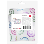 Шар с клапаном (17''/43 см) Мини-фигура, Барашек, 5 шт. в уп. (цв.этик.), 17024S5