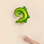 Шар с клапаном (17''/43 см) Мини-фигура, Крокодил, 1 шт., 26858