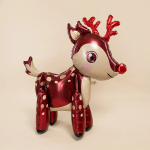 Шар (50''/127 см) Фигура 3D, Милый олень, 1 шт. в уп., 26795